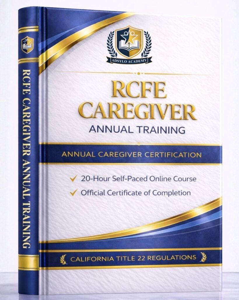 Home rcfe caregiver training final